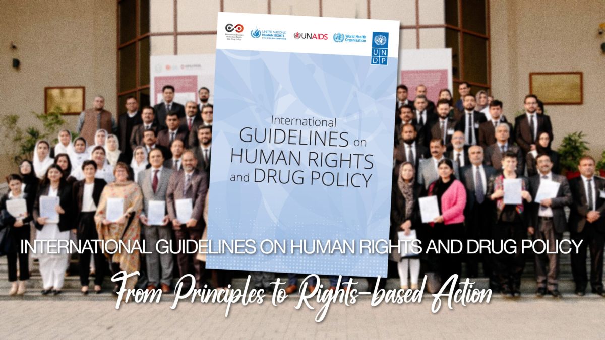 International Guidelines on Human Rights and Drug Policy